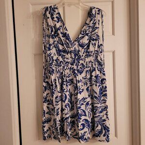 NWOT Cupshe Twirl With Me Floral Mini Dress, size XL
